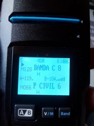 WALKIE CON CB 27 EN TX Y RX UHF, VHF U HF
