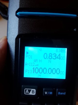 WALKIE CON CB 27 EN TX Y RX UHF, VHF U HF