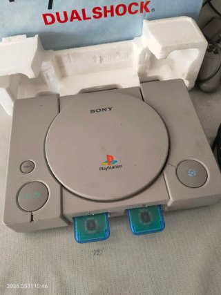 PlayStation 1 DualShock PAL Blanca