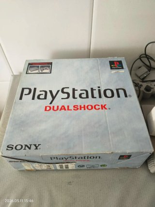 PlayStation 1 DualShock PAL Blanca
