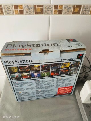 PlayStation 1 DualShock PAL Blanca