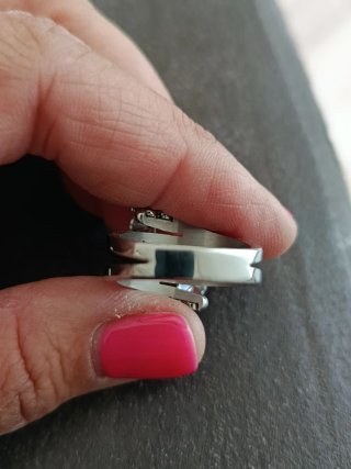 Anillo osito con cristal