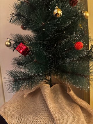 Árbol de Navidad 90cm con Luces y Decoración
