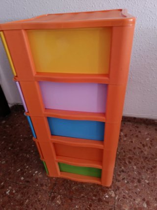Cajonera Plástico 5 Niveles