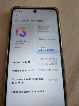 Xiaomi Redmi Note 9S 128GB Azul