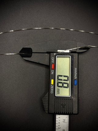 CADENA ORO BLANCO 18K 1.92GR