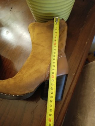 Botines de ante marrones