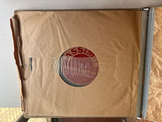 Curso vintage Assimil inglés/francés con discos