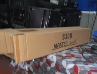 Soportes para altavoces negros