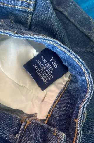 Jeans Voggo Denim Trapuntato