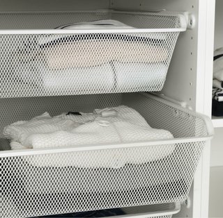 Cesto rejilla y riel extraíble Ikea Komplement