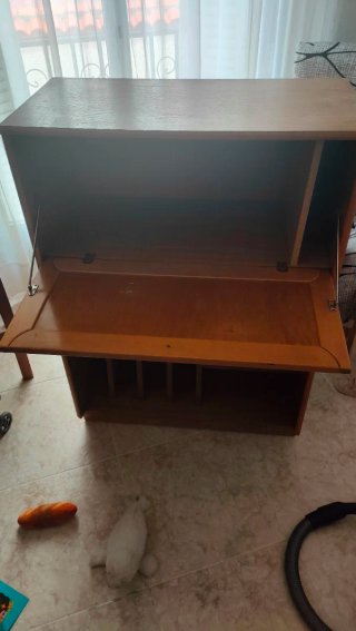 Mueble librería estantería madera