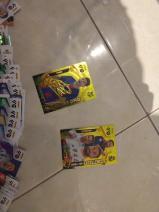 Cartas de fútbol Panini - Colección