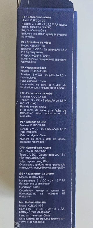 Espumador de leche FutuNatura