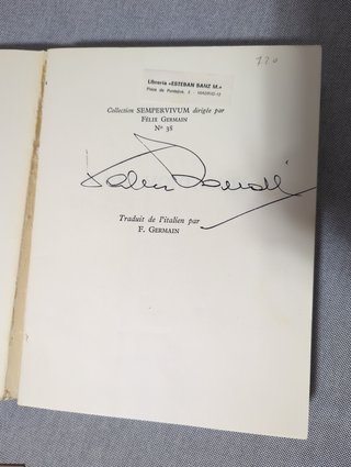 A mes montagnes. Firmado por Walter Bonatti