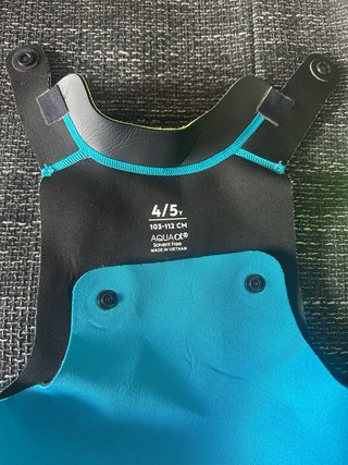 Neopreno Decathlon Enterizo Azul