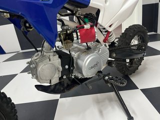 Pit Bike MTR 125cc Azul y Blanca