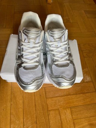 Asics Gel-Kayano 14 Plata/Blanco