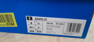 Zapatillas Adidas Gazelle, 41 1/3