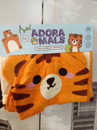 Toalla Poncho Infantil Adorables