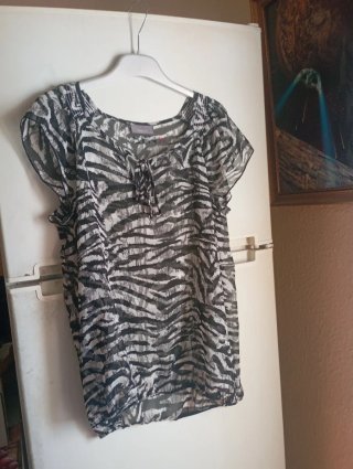 Blusa Yessica Estampado Cebra