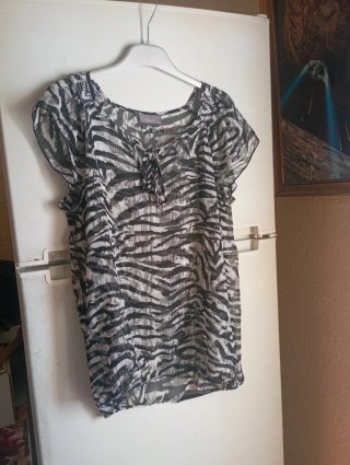 Blusa Yessica Estampado Cebra