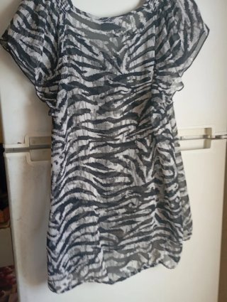 Blusa Yessica Estampado Cebra