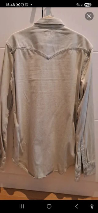 Camisa vaquera Levi's azul claro T-M