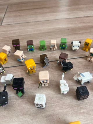 Lote 35 mini figuras Minecraft Voxel