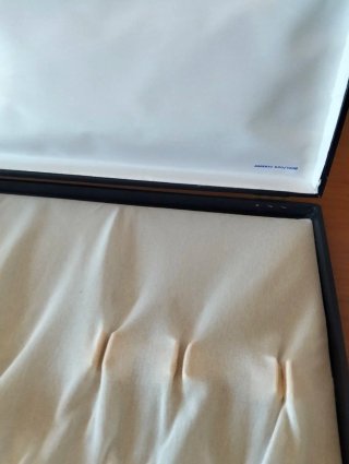 Scatola vintage per posate argento