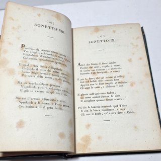 Libro Antico 1829 - Poesie di Francesco Gianni -