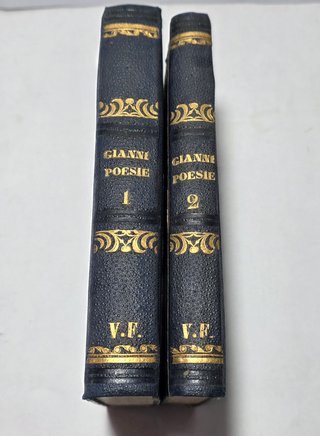 Libro Antico 1829 - Poesie di Francesco Gianni -