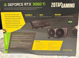 Tarjeta Gráfica Zotac Gaming RTX 3060 Ti