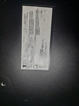 TV TD Systems Negra (No funciona)