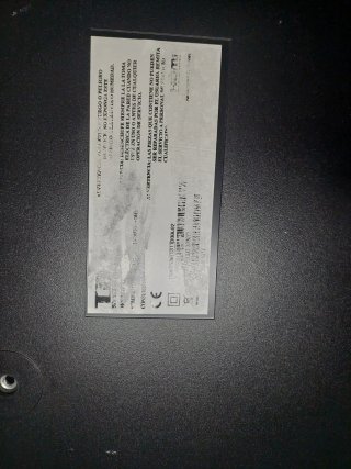 TV TD Systems Negra (No funciona)