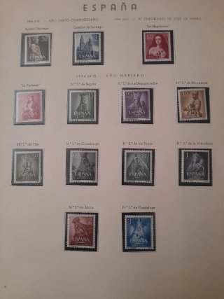 ALBUM SELLOS ESPAÑA DEL AÑO 1951 AL 1969