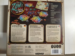 Baron Von Zom's Dice of the Undead edición adultos