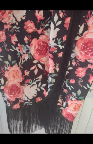 Vestido mantón