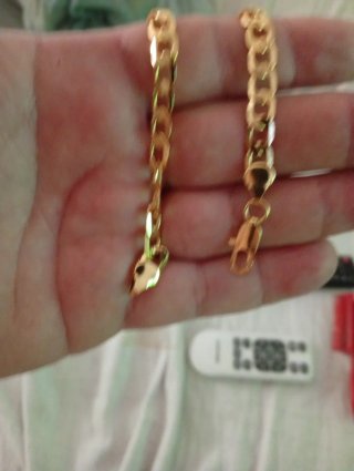 Collar Cubano Bañado Oro 18k