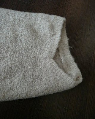 Chaqueta larga punto Zara Talla única