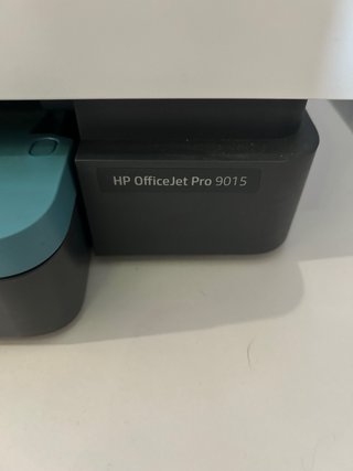 Impresora HP Multifunción Blanca y Azul