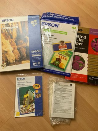 Impresora Epson Stylus Photo R285 + Papel
