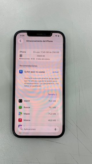 iPhone 12 256GB Negro