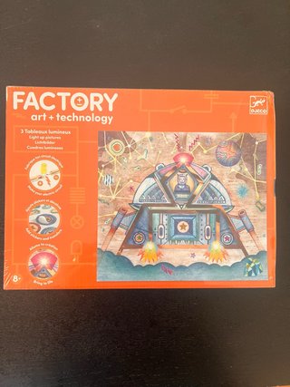 Djeco Factory Art + Technology Juego Electricidad