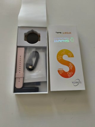 Smartwatch Sunkta Mujer Coral Dorado