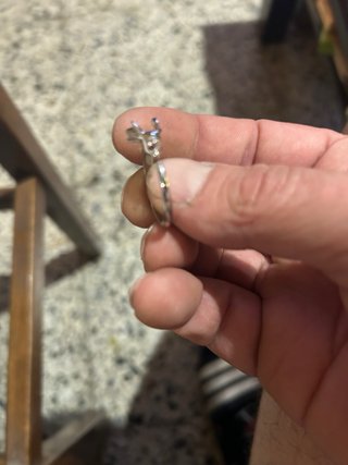 Anillo Dragonite Pokémon Ajustable Plata