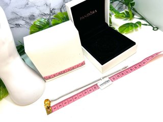 Pulsera Pandora 19 cm Ale met