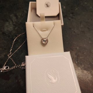 Collana Swarovski cuore cristallo
