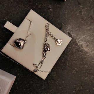 Collana Swarovski cuore cristallo