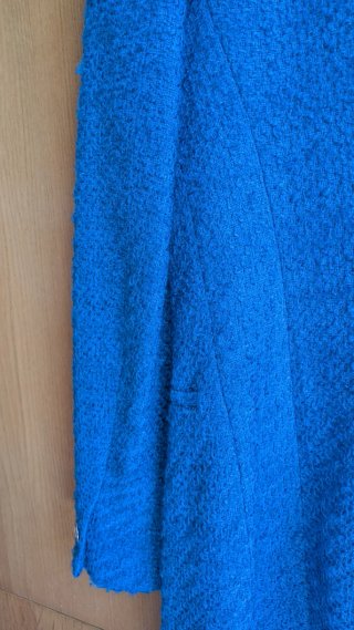 Abrigo Zara Azul Talla L